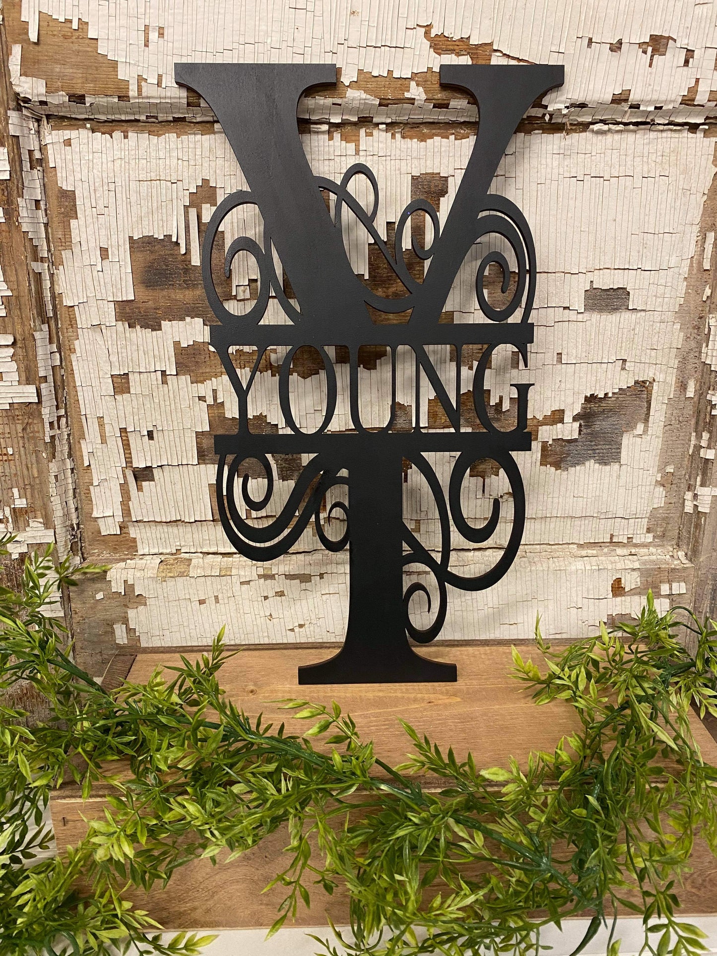 Monogram Name Signs