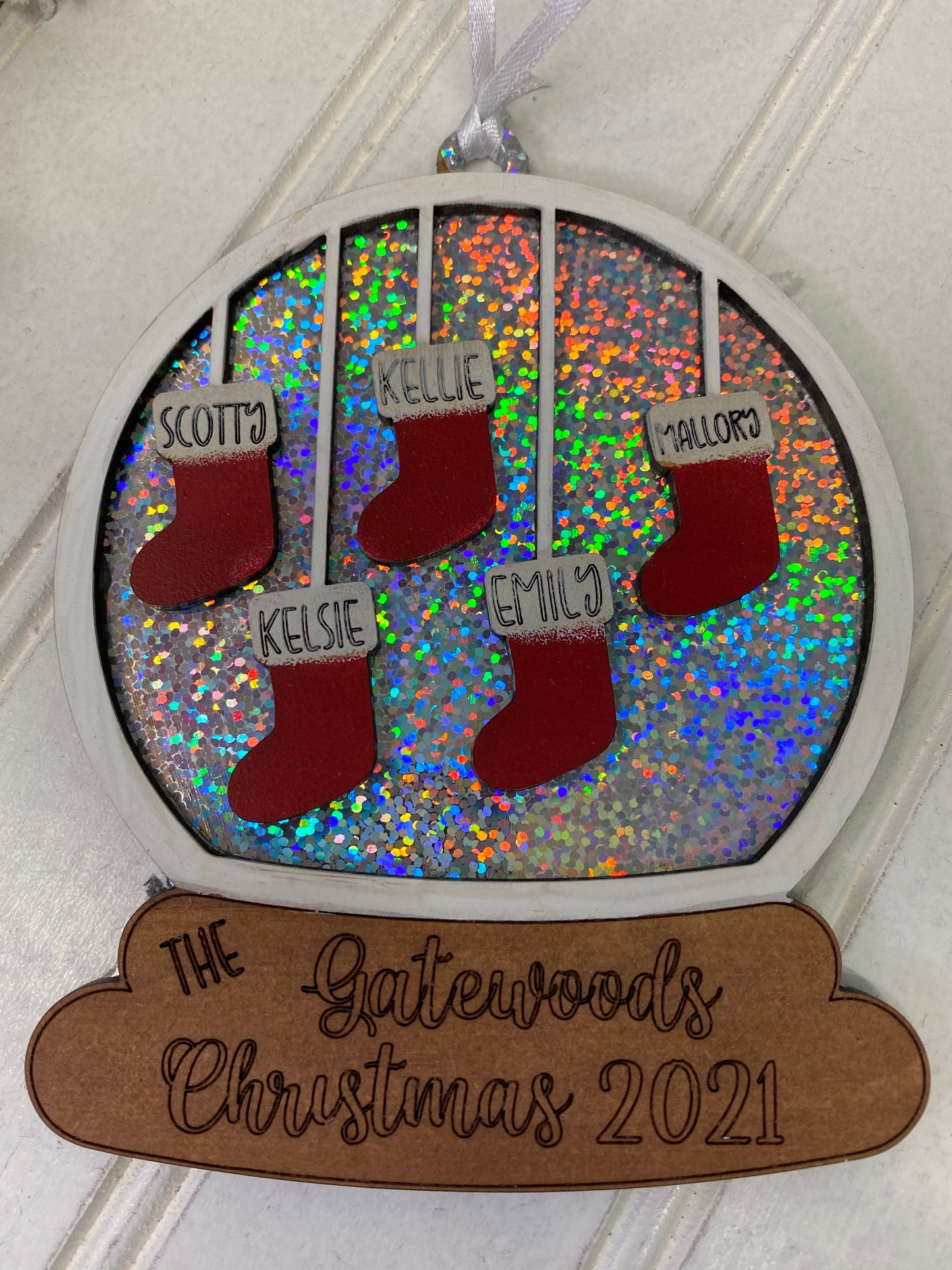 Snowglobe Personalized Ornament
