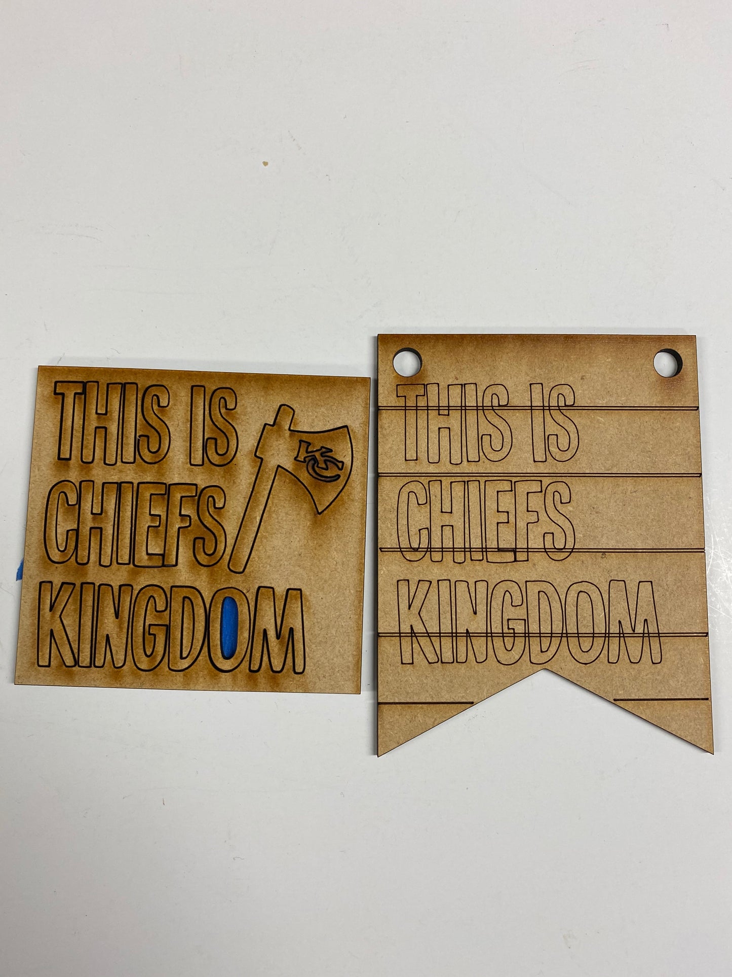 KC football tiered tray kit