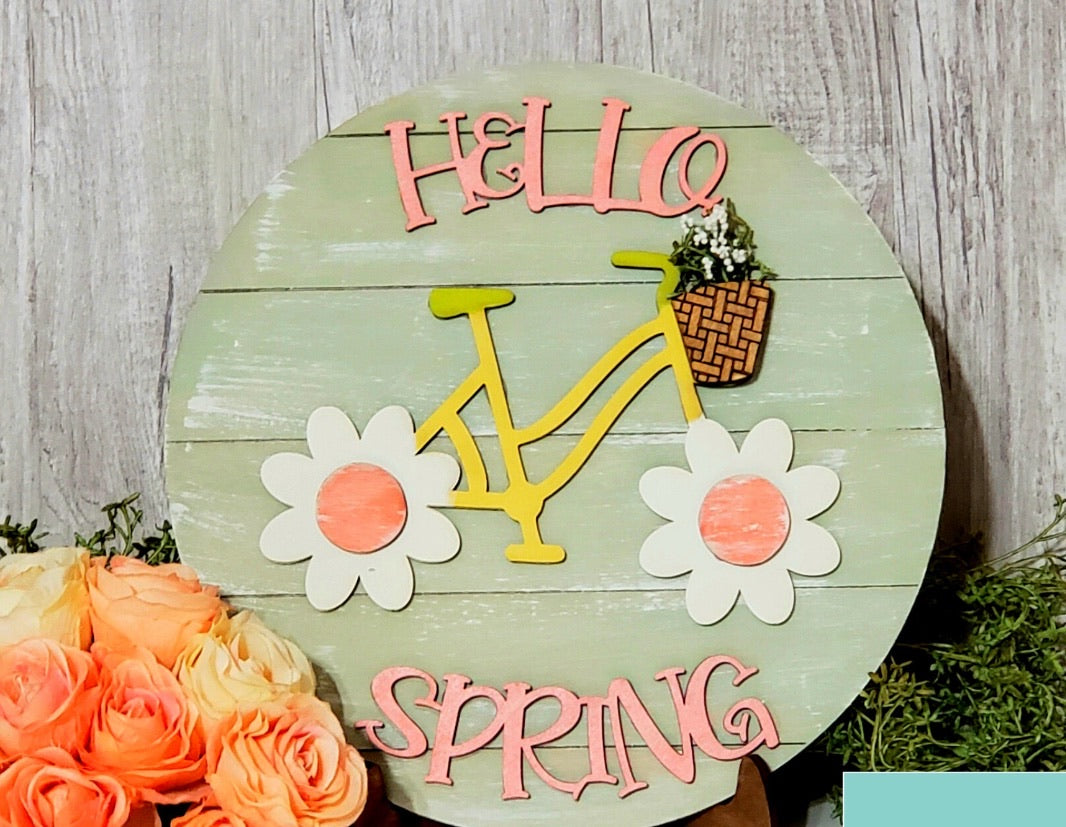 Hello Spring Bicycle