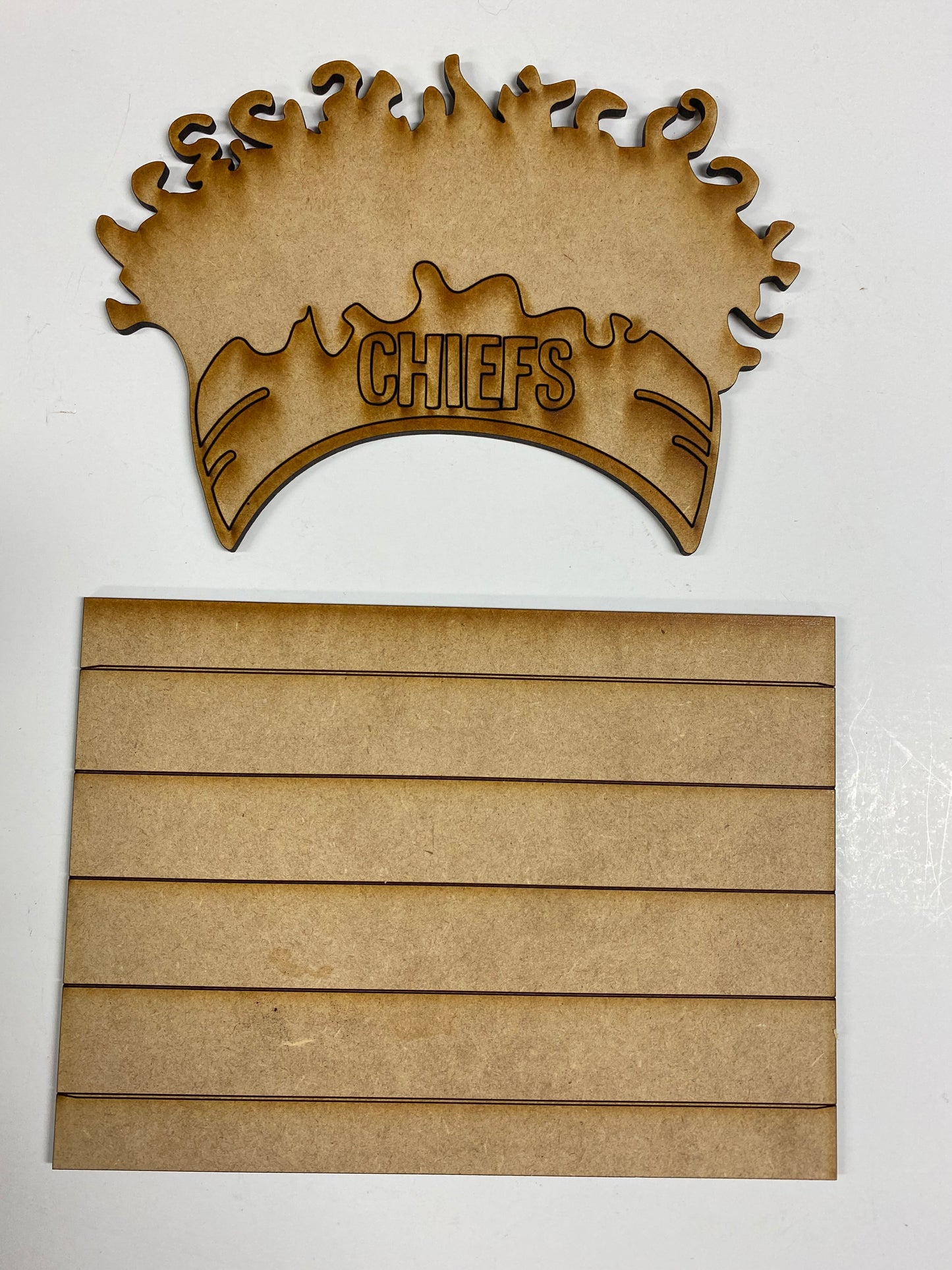 KC football tiered tray kit