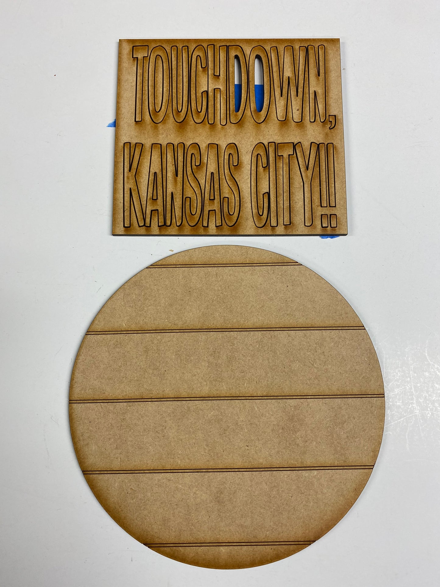 KC football tiered tray kit