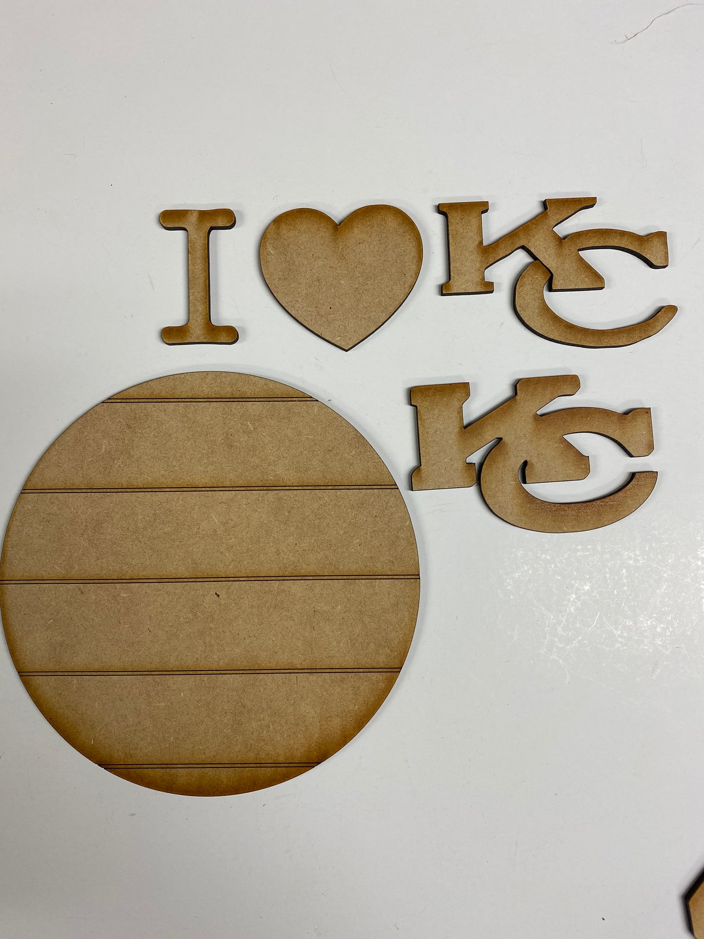 KC football tiered tray kit
