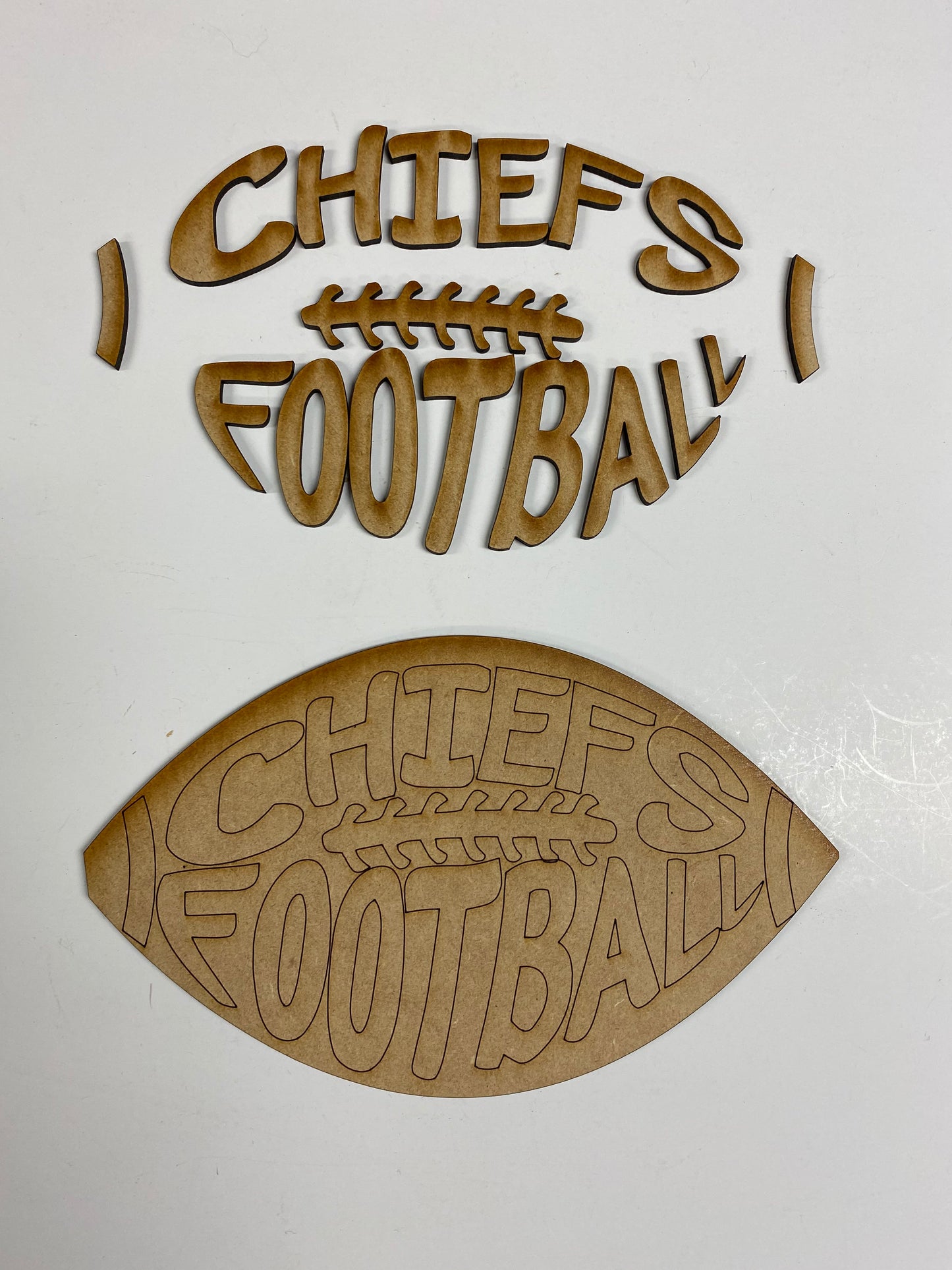 KC football tiered tray kit