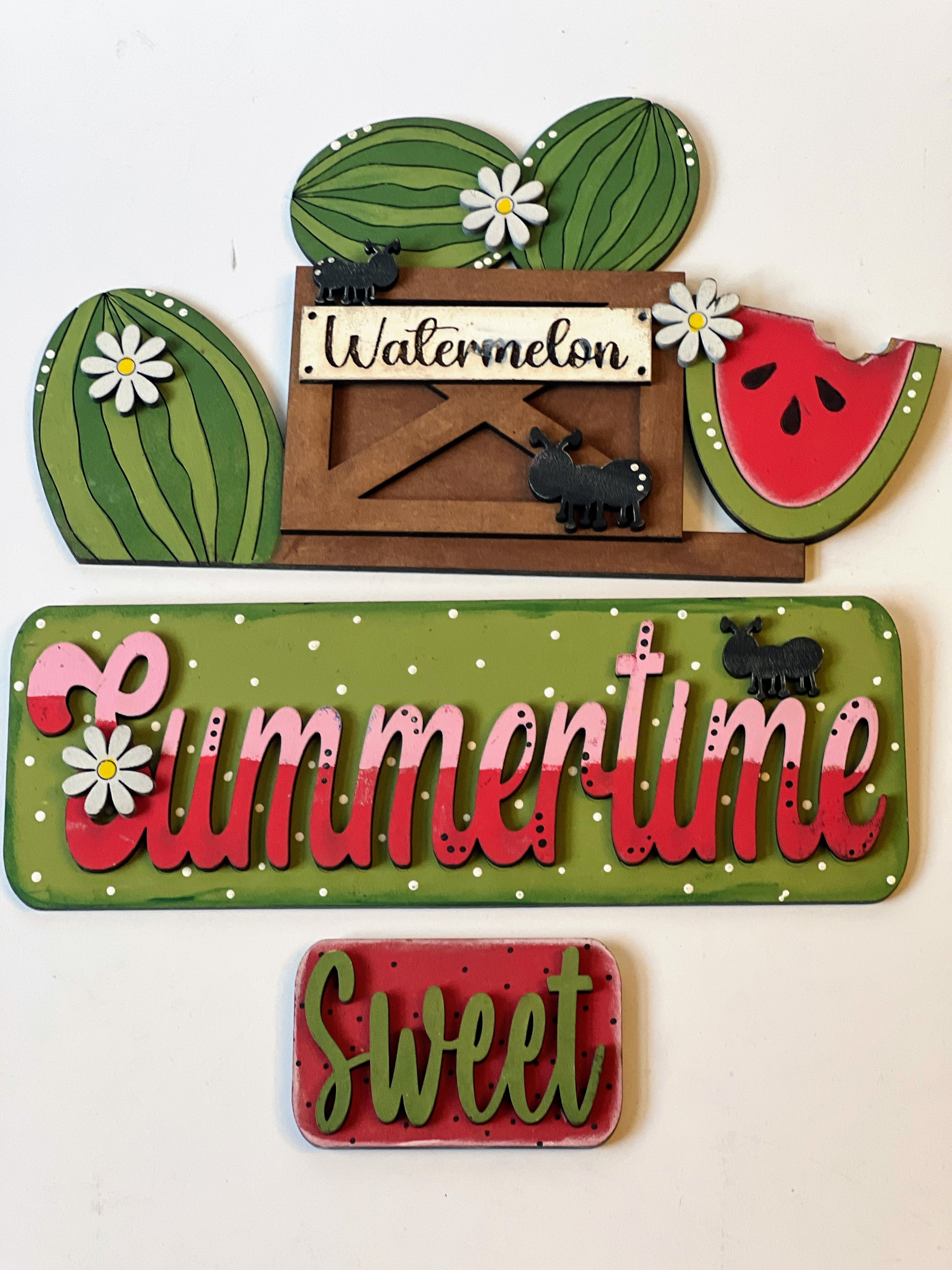Watermelon Farmhouse Truck Insert