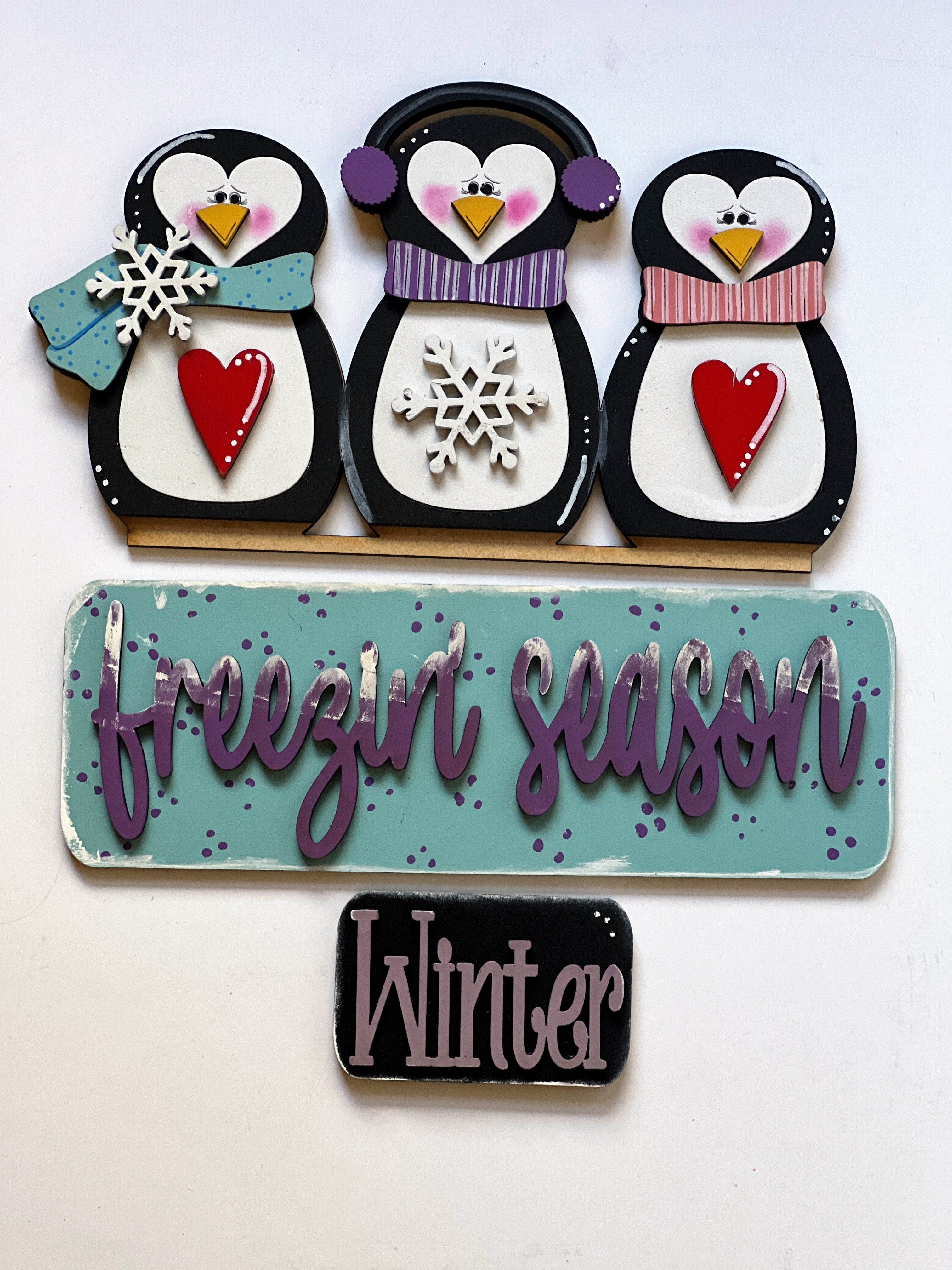 Freezin Season Farmhouse Truck Insert