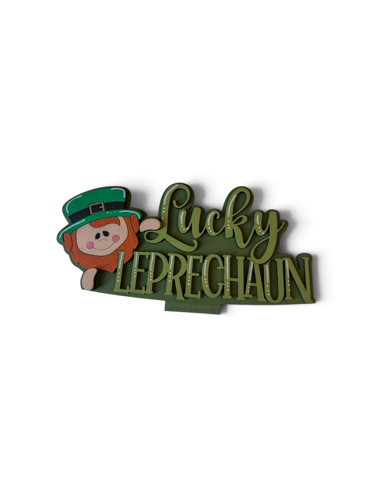 Lucky Leprechaun Basket Insert