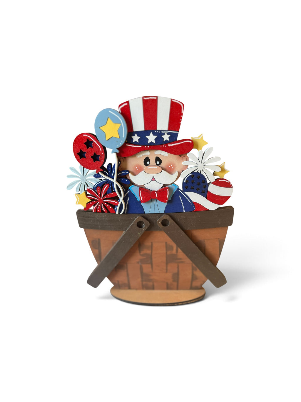 Uncle Sam Basket Insert