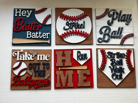 Baseball Tiles Set