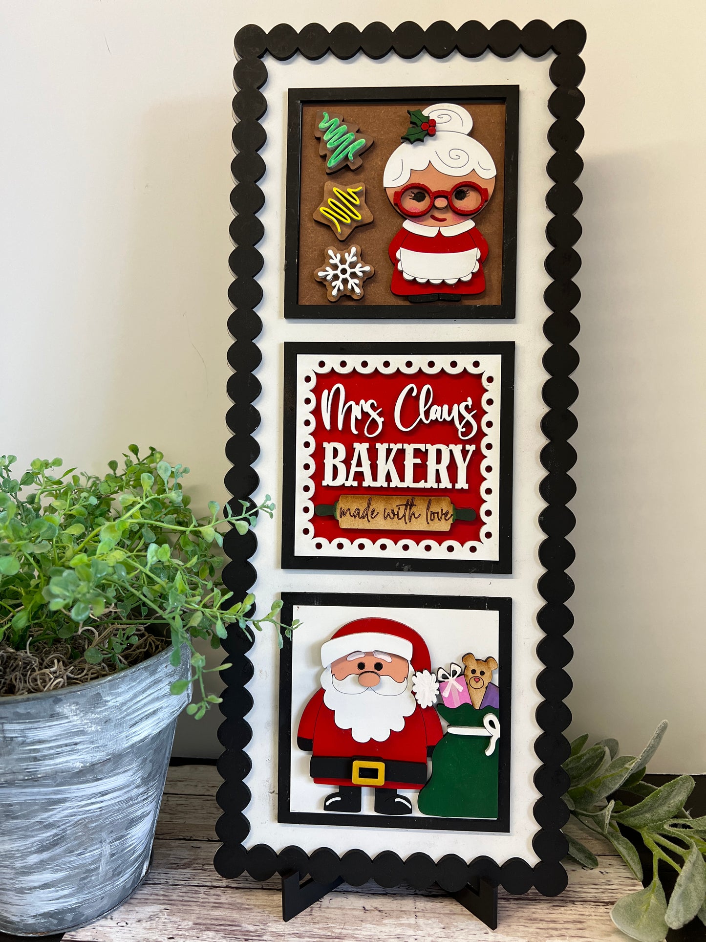 Santa Clause is Coming to Town Tile Set