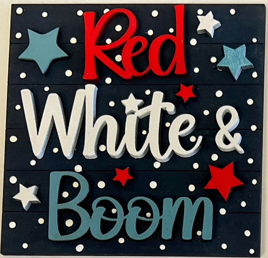 Fourth of July Tiles Set