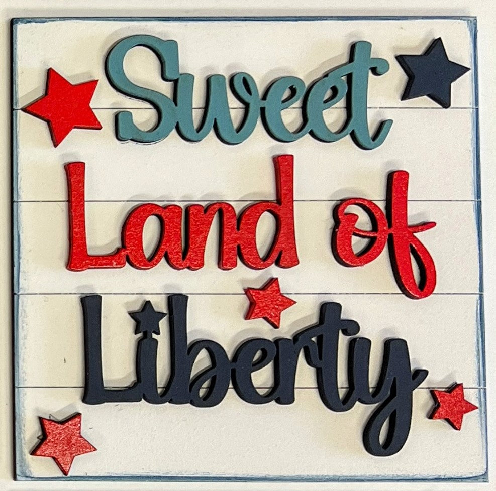 Fourth of July Tiles Set