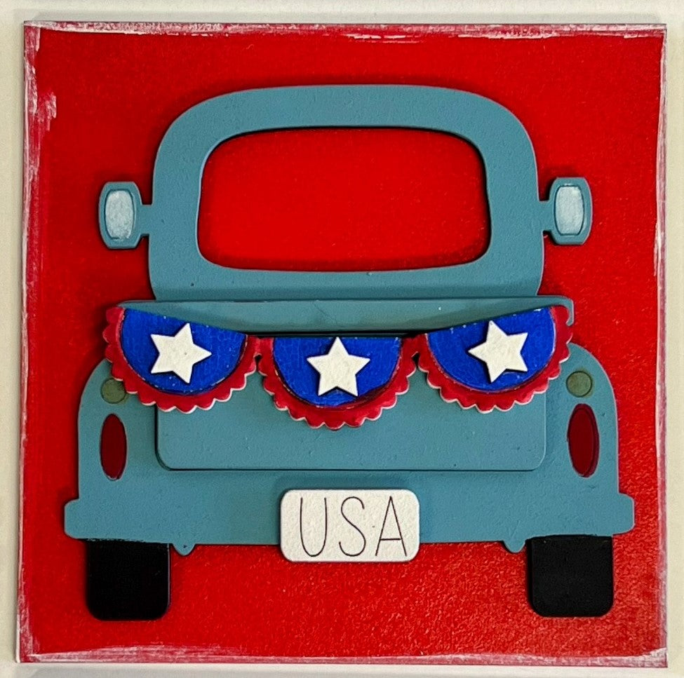 Fourth of July Tiles Set