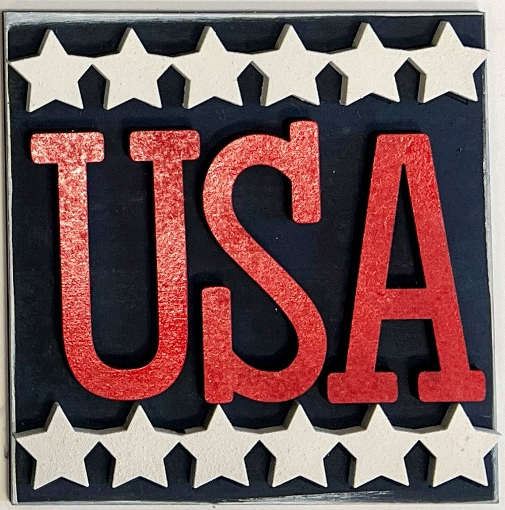 Fourth of July Tiles Set