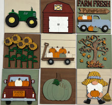 Load image into Gallery viewer, Fall Leaning Ladder Tiles