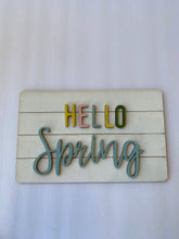 Load image into Gallery viewer, Spring Tiered Tray Kit Unfinished