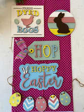 Load image into Gallery viewer, Hoppy Easter Tiered Tray Kit Unfinished