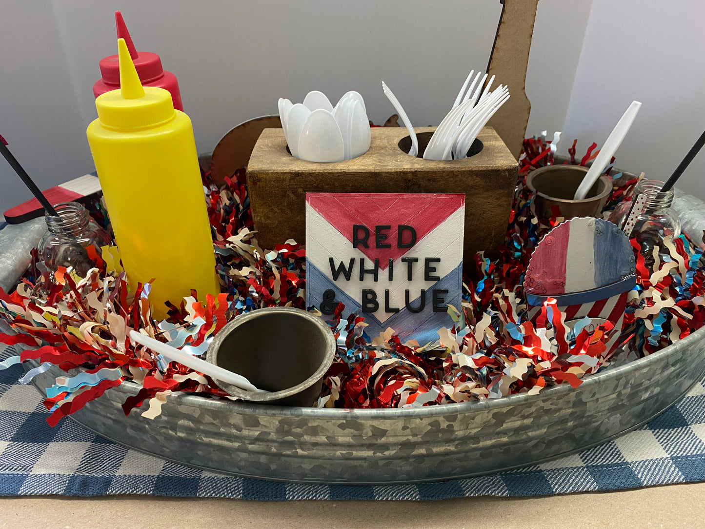 4th of July Backyard Cookout Tiered Tray Kit